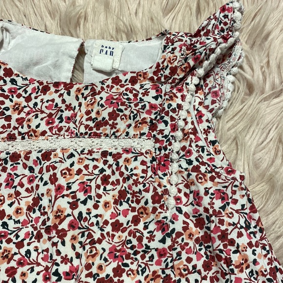 Girls Floral Gap Dress - Picture 2 of 6
